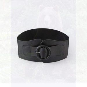 New Circle Buckle Wide Belt 212